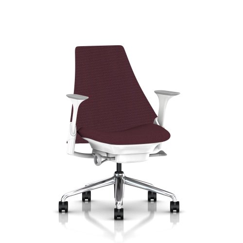 Fauteuil SAYL Herman MILLER Bas Dossier structure blanche