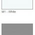 Coloris Plateau blanc/Pieds gris métal