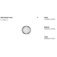 Lampe Bubble BALL - Herman MILLER