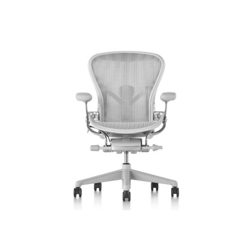 Fauteuil AERON Remastered Taille B Mineral/dark vapour - Herman MILLER