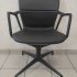 Fauteuil KEYN noir 4 pieds recondiitonné - Herman MILLER