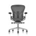 Fauteuil AERON taille B graphite/alu poli