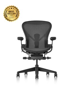 Fauteuil AERONTaille C Graphite toutes options - Herman MILLER