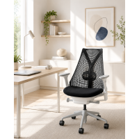 Sayl noir Herman MILLER assise havana