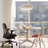 Fauteuil SAYL Herman MILLER tissu PHOENIX Noir  - Produit phare en stock