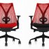 Fauteuil SAYL Herman MILLER Noir/Bleu/Rouge
