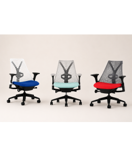 Fauteuil SAYL Herman MILLER dossier au choix : Slate Grey, Studio white ou Fog