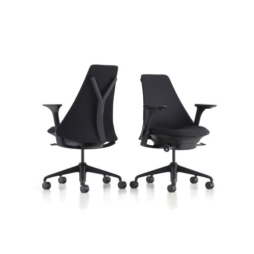 Fauteuil SAYL Herman MILLER Haut Dossier structure noire