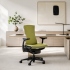 Fauteuil Embody st noire tissu medley chartreurse - Herman MILLER