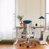 Fauteuil Embody st noire tissu medley chartreurse - Herman MILLER