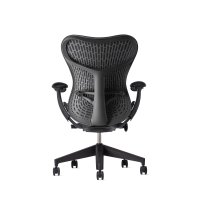 Fauteuil MIRRA 2 Herman MILLER Butterfly Graphite vue de dos