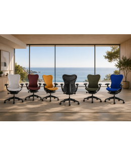 Fauteuil MIRRA 2 Herman MILLER Butterfly Cordovan