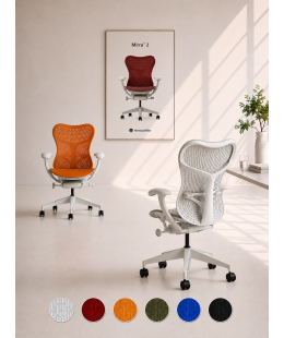 Fauteuil MIRRA 2 Herman MILLER Butterfly Graphite