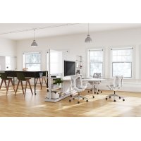 Fauteuil COSM bas dossier mineral - Herman MILLER