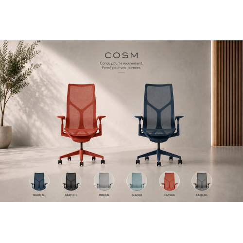 Fauteuil AERON Remastered Taille B Graphite - Herman MILLER