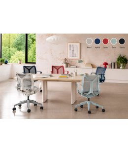 Fauteuil Cosm bas dossier coloris au choix - Herman Mille