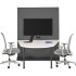 Fauteuil LINO avec assise tissu blazer Darmouth  - Herman MILLER