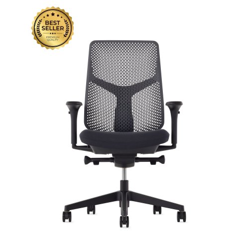 Fauteuil Vérus Herman Miller noir triflex