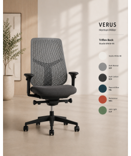 Fauteuil Vérus Herman Miller noir triflex