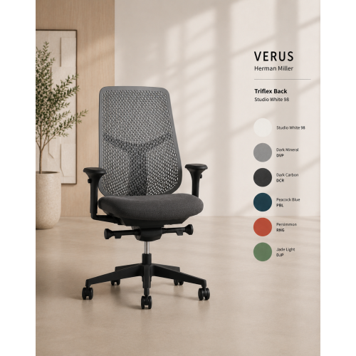 Fauteuil Vérus Herman Miller noir triflex