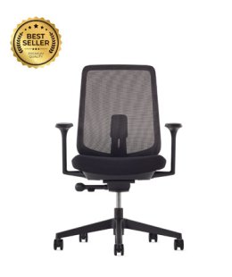 Fauteuil Vérus Herman Miller dossier suspension noir