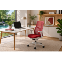 Fauteuil Vérus Herman Miller triflex persimmon