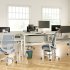 Fauteuil Vérus Herman Miller suspension blue gratto